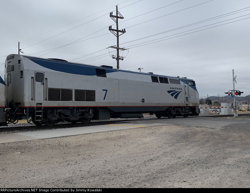 Amtrak 7 at Alpine Texas Station